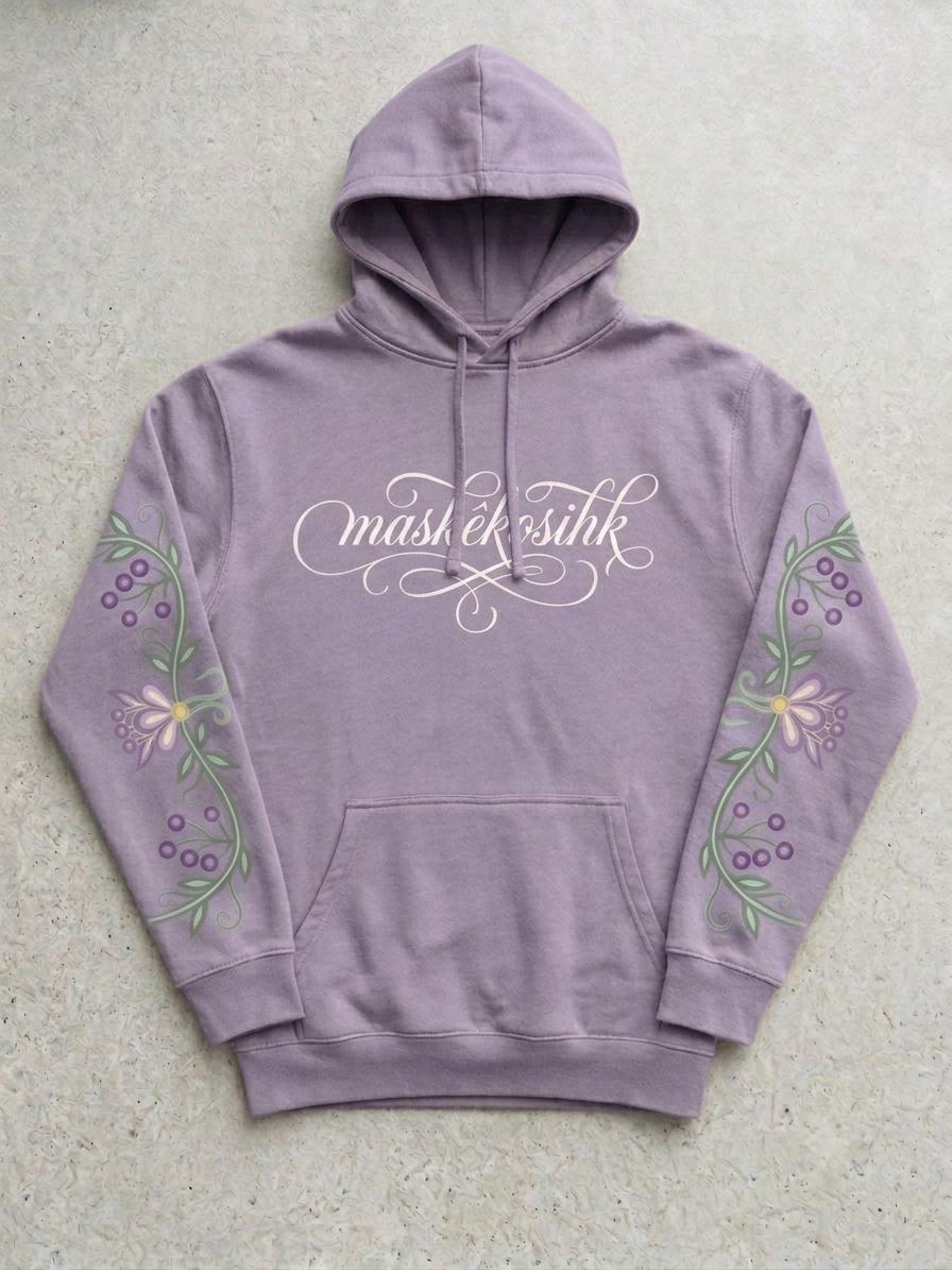 Maskêkosihk: People of the Land of Medicine Hoodie
